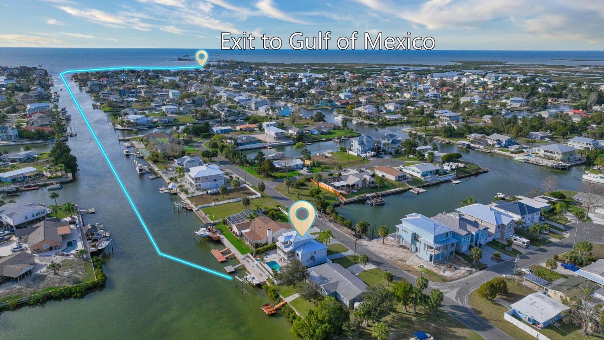 5 Bed3Bath Waterfront Pool Home With Full Gym, Office, And Heated Pool! Hernando Beach Exterior foto