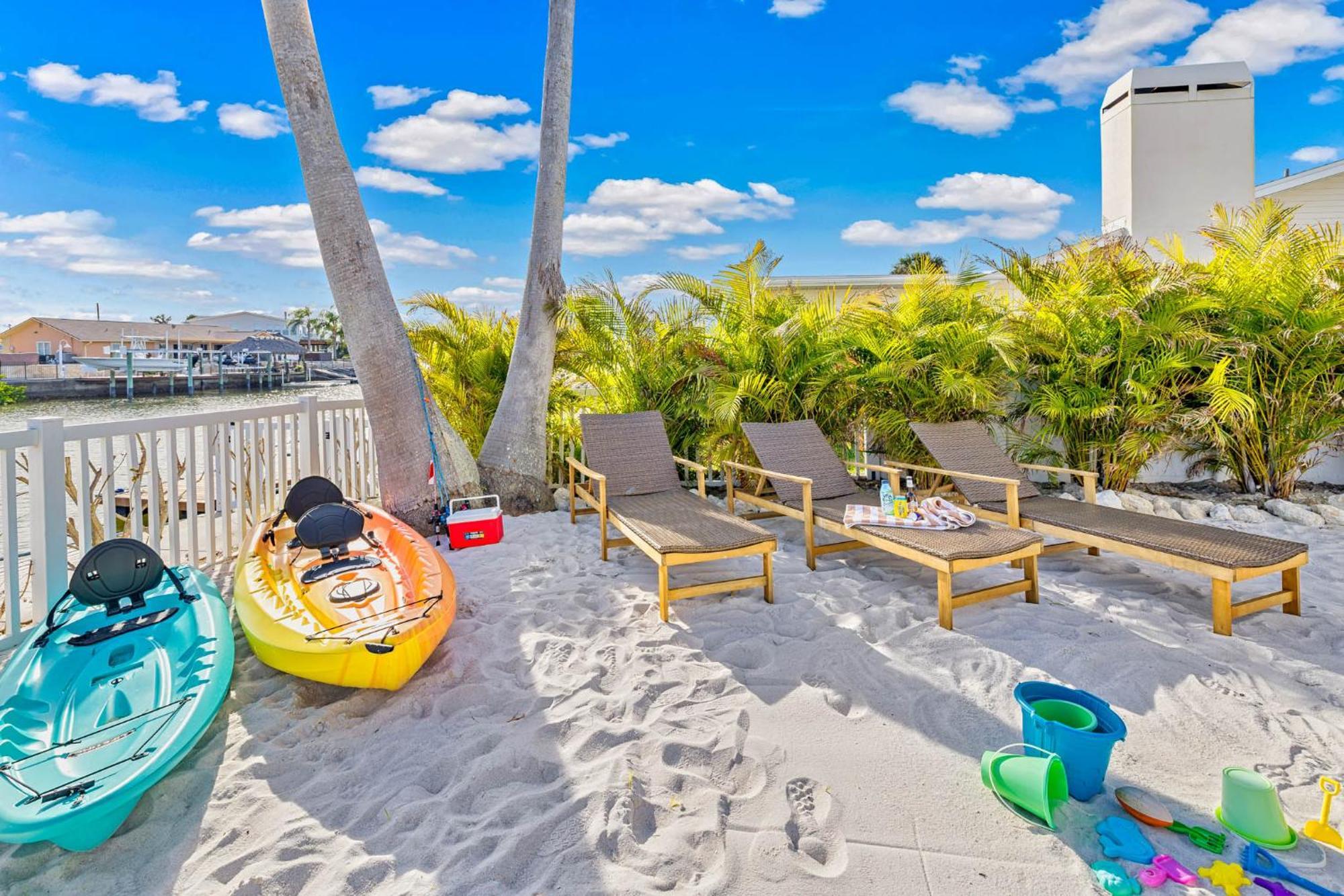5 Bed3Bath Waterfront Pool Home With Full Gym, Office, And Heated Pool! Hernando Beach Exterior foto